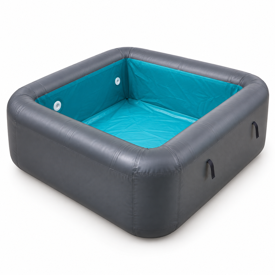 Piscine carré rigide 2 × 2 m – iPoolgo